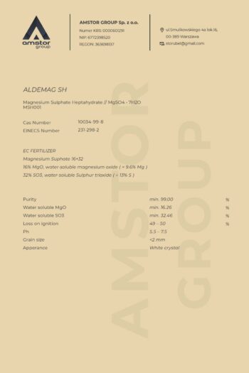 Amstor group, Природный магнезит и его производные, Украина.