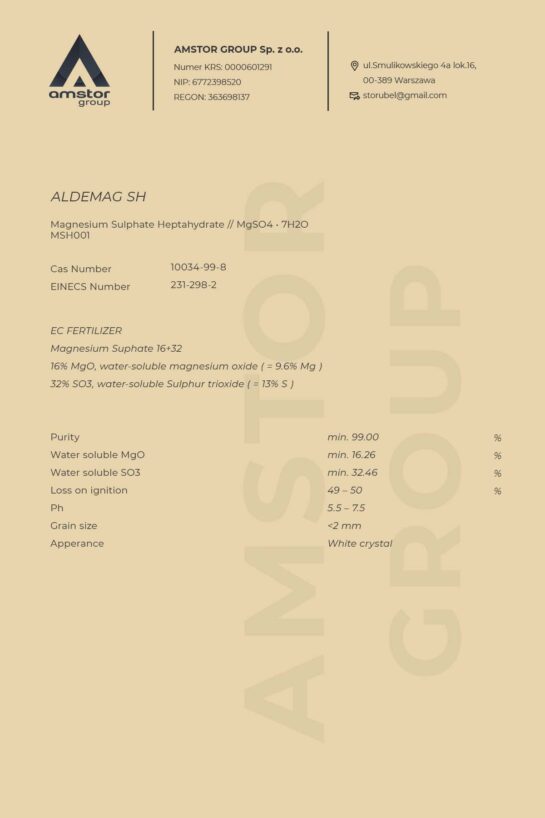 Amstor group, Природный магнезит и его производные, Украина.