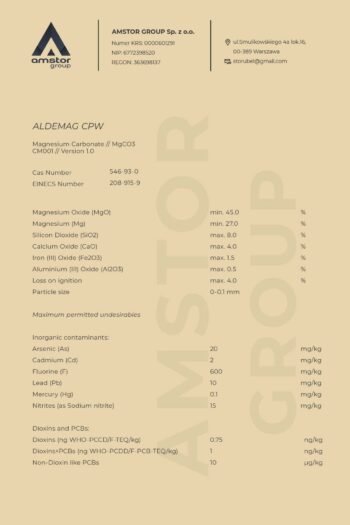 Amstor group, Magnesium carbonate mineral, Kyiv, Ukraine
